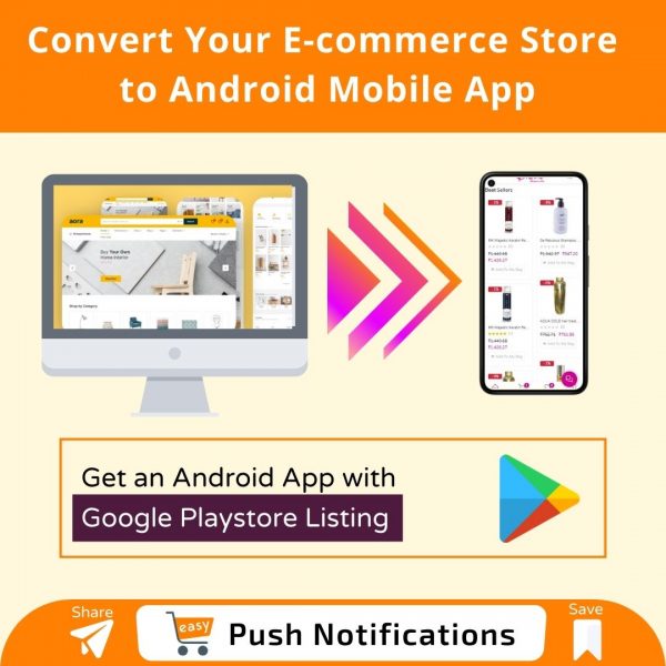 E-commerce Store to Android Mobile App